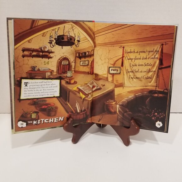 "Escape This Book: The Cursed Castle" by Leah Tracosas, Scholastic, EUC - Picture 10 of 10